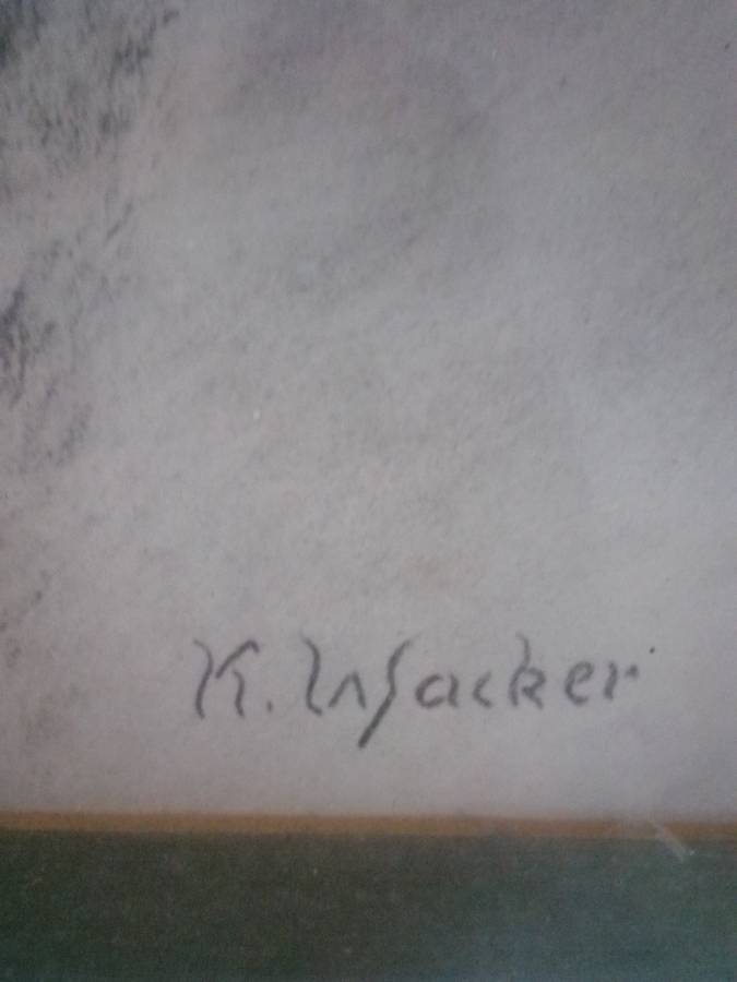 Popular SA Artist K Wacker 'Cheetah' Signed