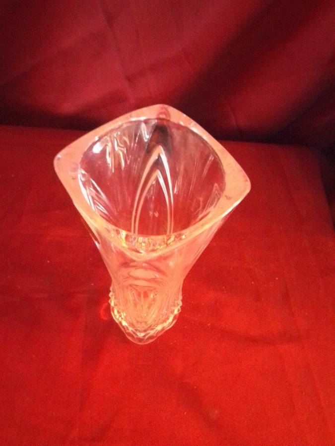 Stunning French Retro Lead Crystal Vase (Mint Condition)