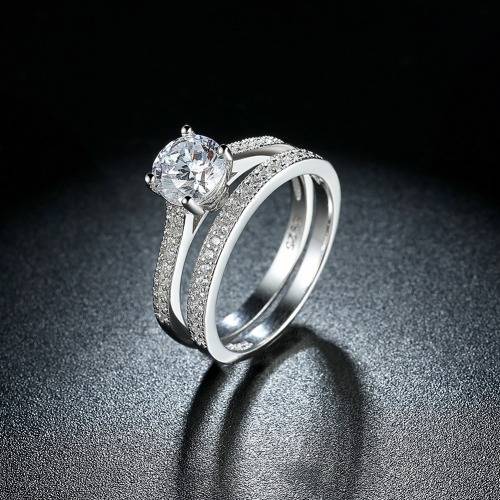 ***STUNNING*** SILVER ENGAGEMENT SET