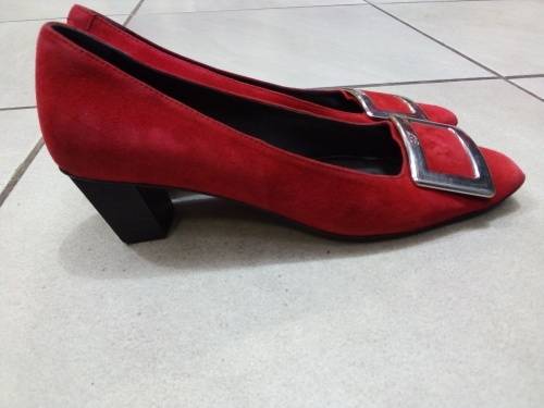 Roger Vivier Belle Vivier suede pumps