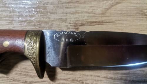 S.Mackgrill Hunting Knife