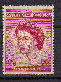 Southern Rhodesia SACC 79 (Coronoation of QEII) MNH
