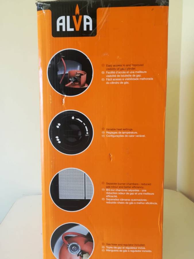 Highly Efficient Alva Gas Heater