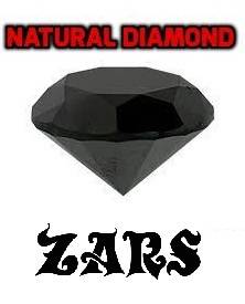 1.70ct- Natural Black Diamond- 100% Diamond!!! [6.5 x 5.5 mm] ** Great Investment**