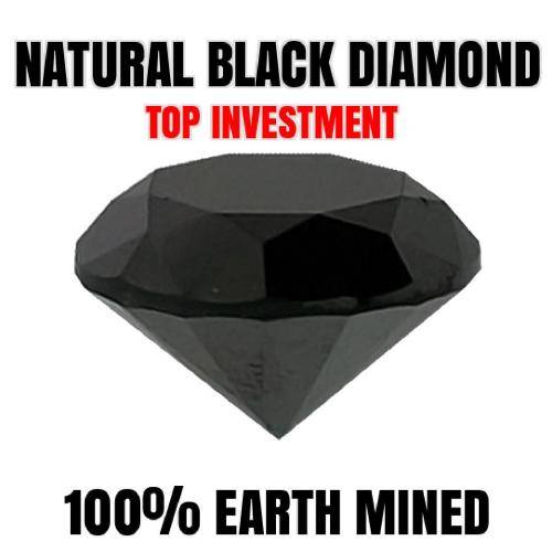 25 Real Black Diamonds On Auction! - All Above 1.20ct - !Real Earth Mined Diamonds ! Dont Miss Out!