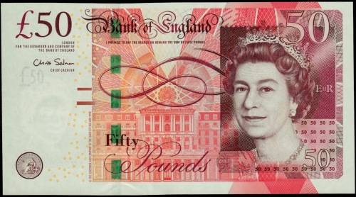 50 Pound Note - Real Money! 4 AVAILABLE