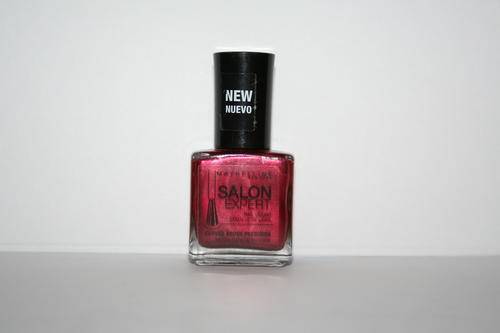 MAYBELLINE SALON EXPERT NAIL COLOR, CURVED BRUSH PRECISION - UNFORGETTABLE RED 505