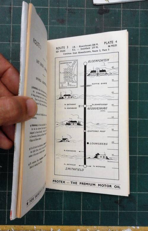 Caltex Route Service; Route Nos. 2 & 3; Port Elizabeth - Johannesburg; East London - Johannesburg