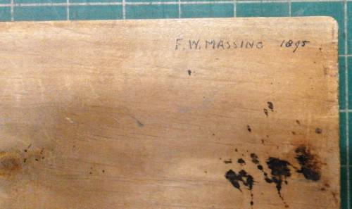 Antique 'Teekendoos' colouring box