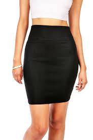 Black waisted skirt with zip detail...LIMITED STOCK