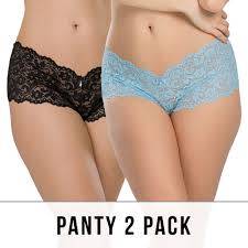 Single  lace Boyleg undies