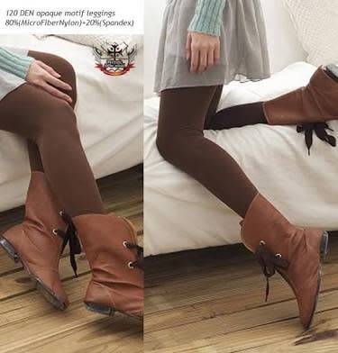 Brown leggings