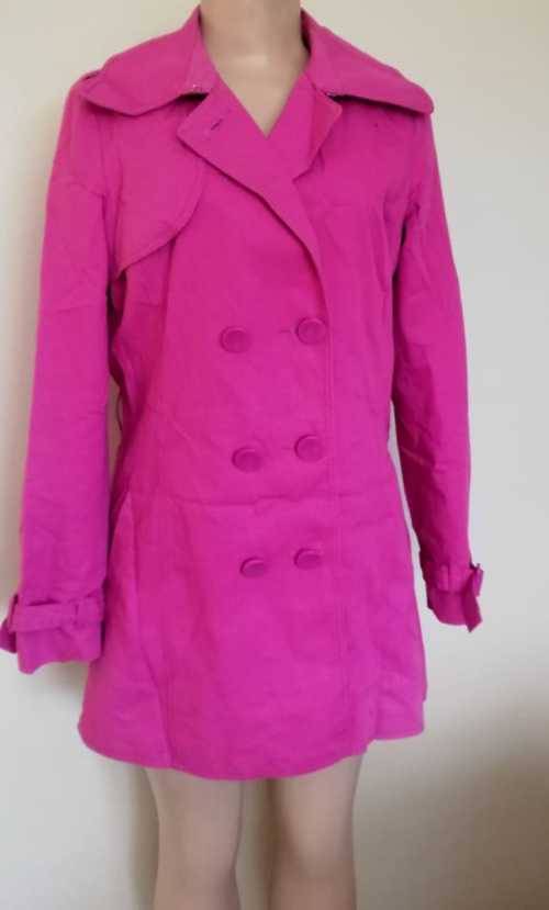 beautiful pink Trench Coat
