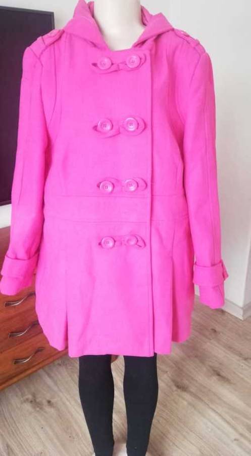 Pink Melton Coat