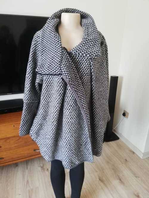 Tweed Wrap Coat