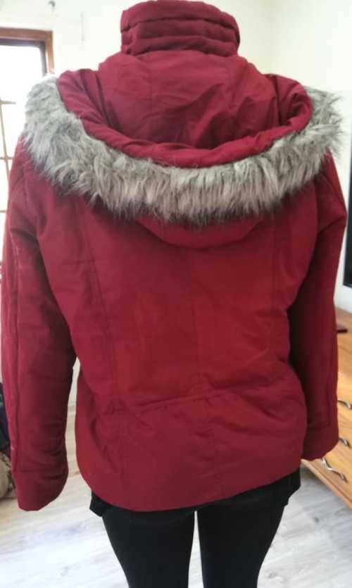 Exquisite Maroon Zip up Jacket