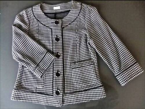 Beautiful Black and White Coat