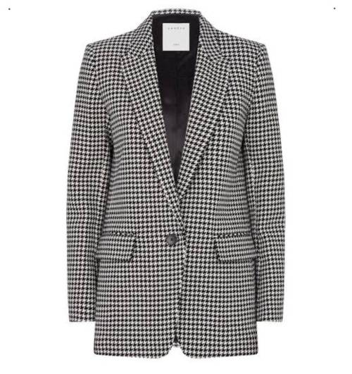 Beautiful Fitted Check Blazer