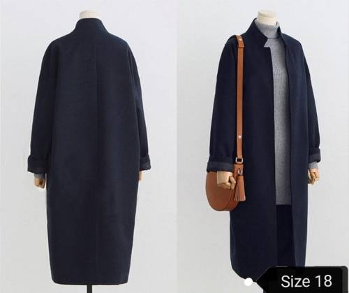 Maxi Navy coat
