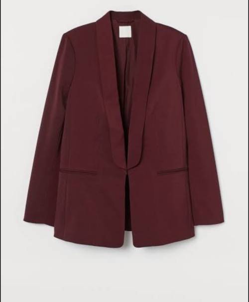 Beautiful Burgundy Blazer