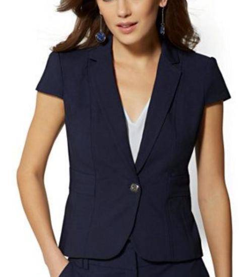Stunning fitted Navy Summer Coat