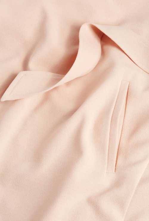 Peach lightweight wrap coat