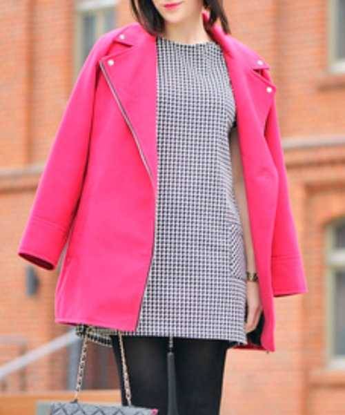 Beautiful Melton Cost...zip up