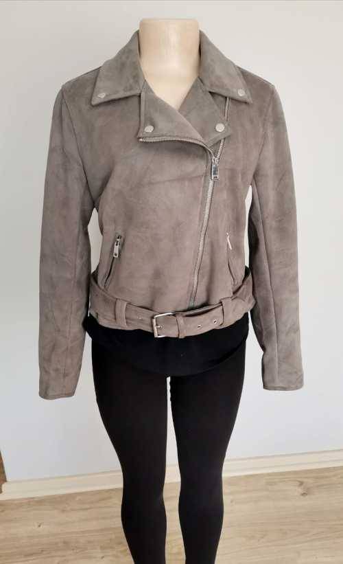 Suede Biker Jacket