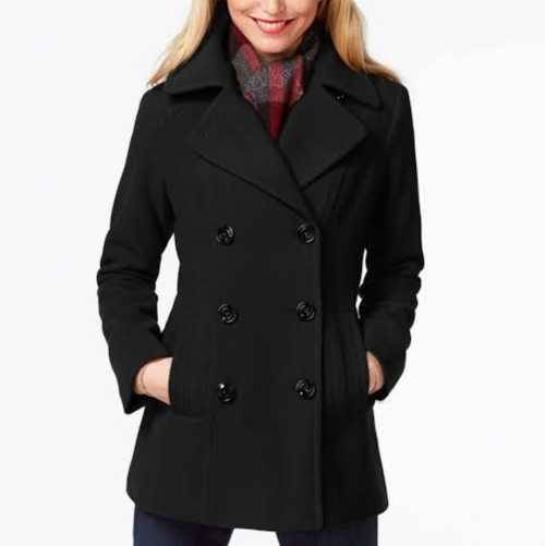 Gorgeous Black  Peacoat