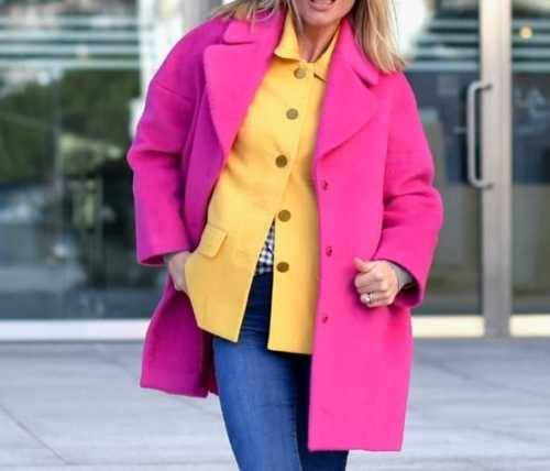Gorgeous Pink/Purple Peacoat