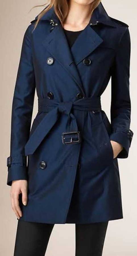 Navy Trench Coat