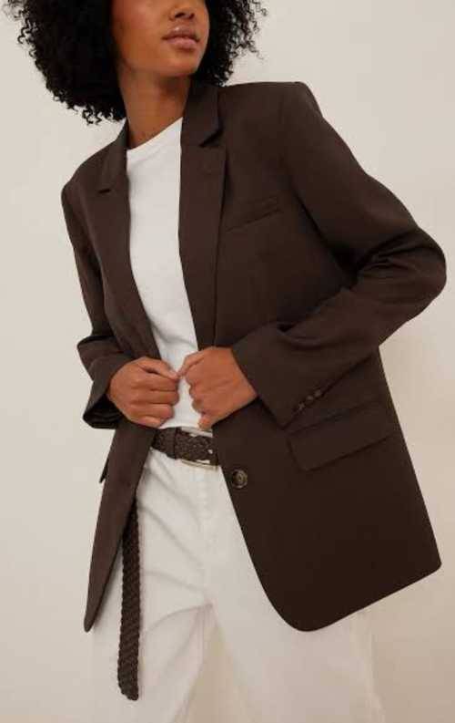 Gorgeous dark brown blazer
