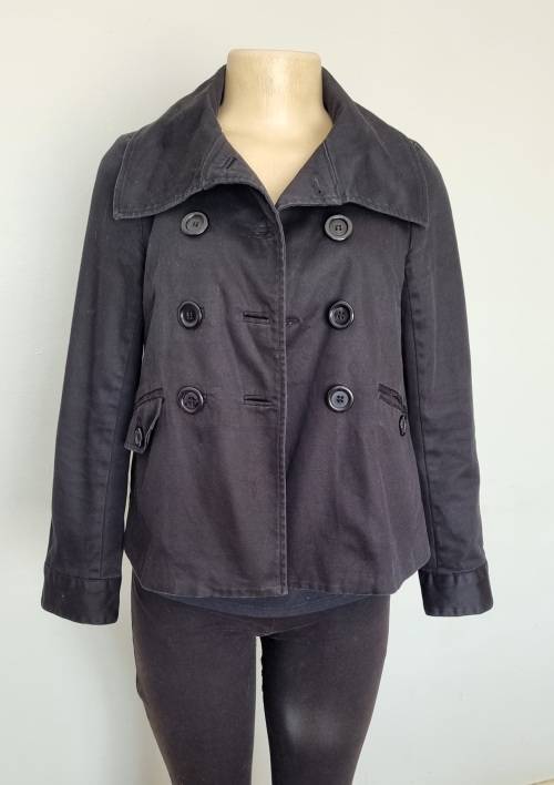 Black double breasted coat... From R30 Shipping