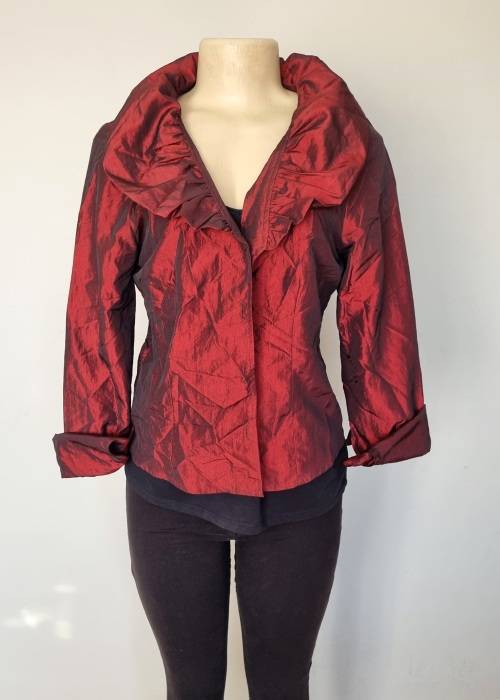 Gorgepus red satin look shirt.... From R30 Shipping