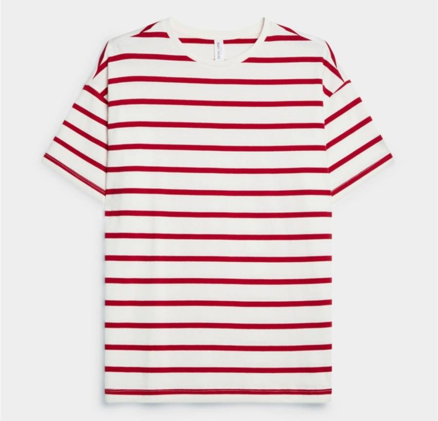 Beautiful Red striped Foschini Tshirt