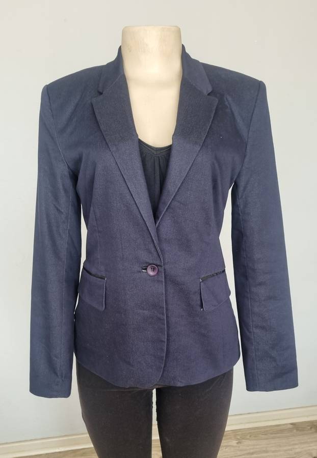 Denim feel blazer