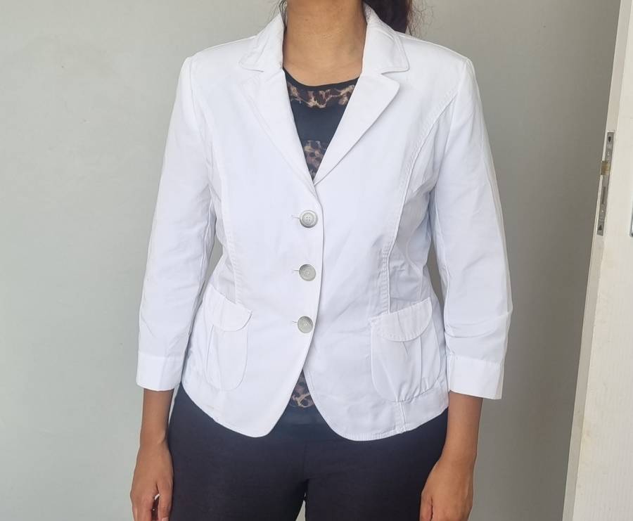 Cute white blazer