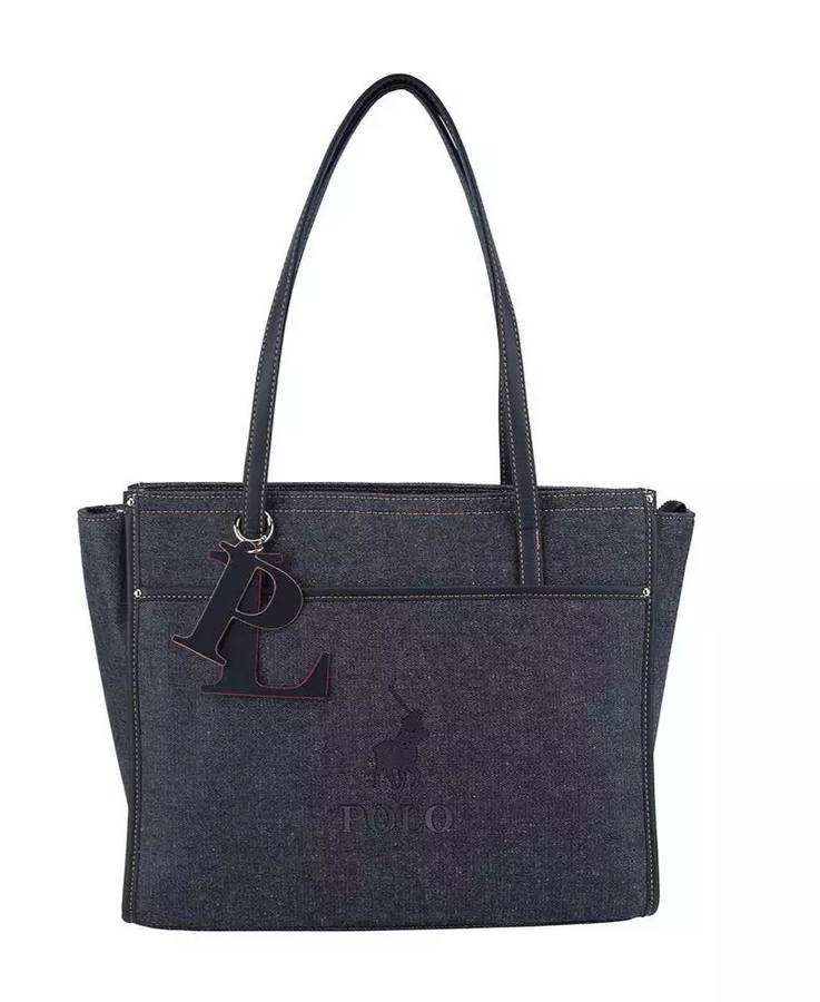 Polo Denim Tote black