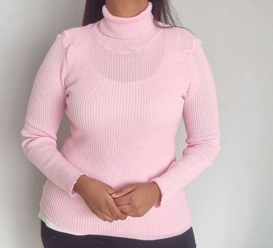 Gorgeous Pink Polo neck