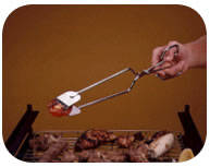 BRAAI -  STAINLESS STEEL BRAAI TONGS - Need to make a statement .?....Ultiimate.braai tongs