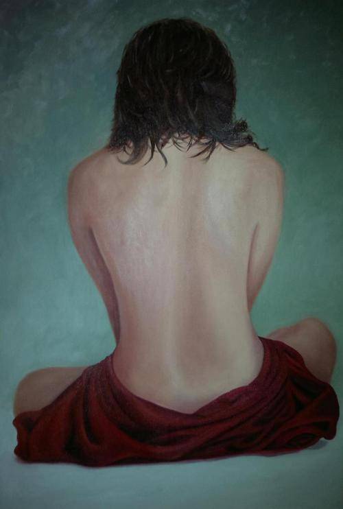Woman in Red