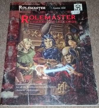 Rolemaster RPG book lot  (11 items)