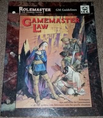 Rolemaster RPG book lot  (11 items)