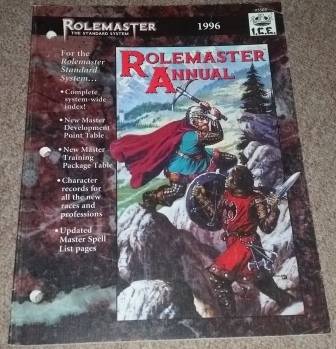 Rolemaster RPG book lot  (11 items)