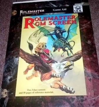 Rolemaster RPG book lot  (11 items)