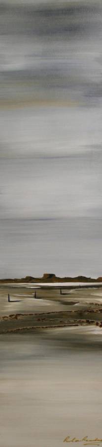*** Paul van Rensburg Acrylic on Board TALL 1200mm x 300mm*** BARGAIN!!!