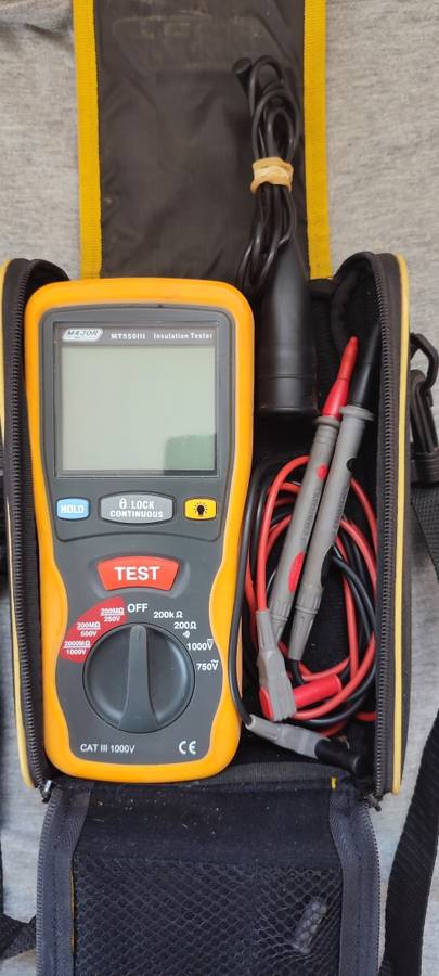 Major Tech Insulation Tester
