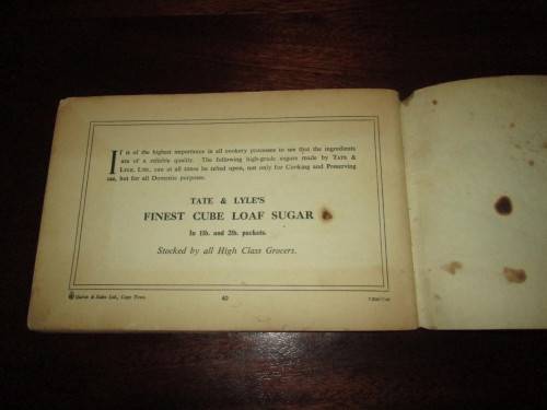 LyLe's Golden Syrup Recipe booklet