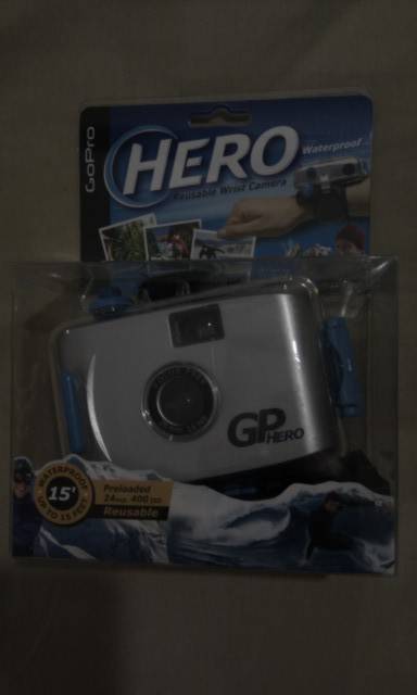 GoPro Hero 35mm underwater reuasable film camera wrist mounted