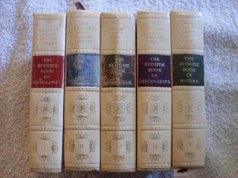 The Readers Digest Bedside Library - 5 Miniature Books